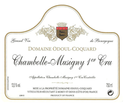 2018 Chambolle-Musigny 1er cru, Les Sentiers, Domaine Odoul-Coquard